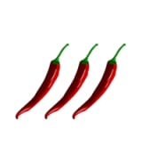 Three Red chilli