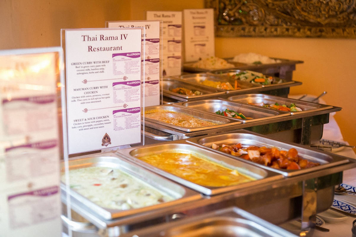 Thai Rama IV Restaurant Sunday Buffet