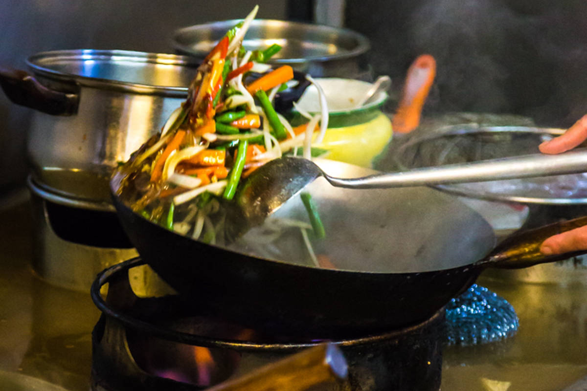 Thai Rama IV Restaurant Stir Fry